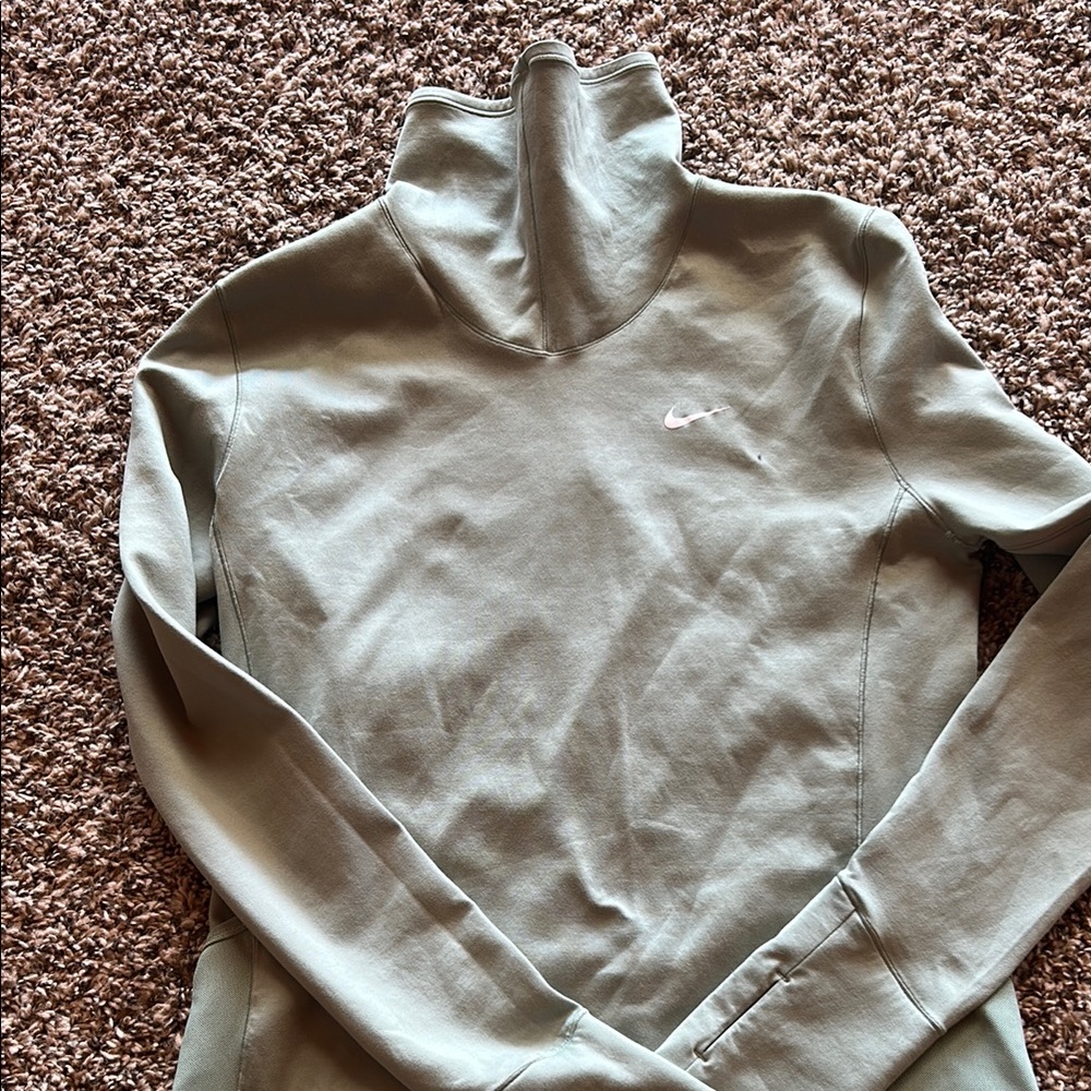 Nike Olive Green Pullover
